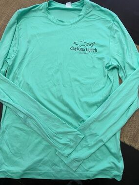 Sport-Tek Daytona Beach Florida Long Sleeve Tee - Mint